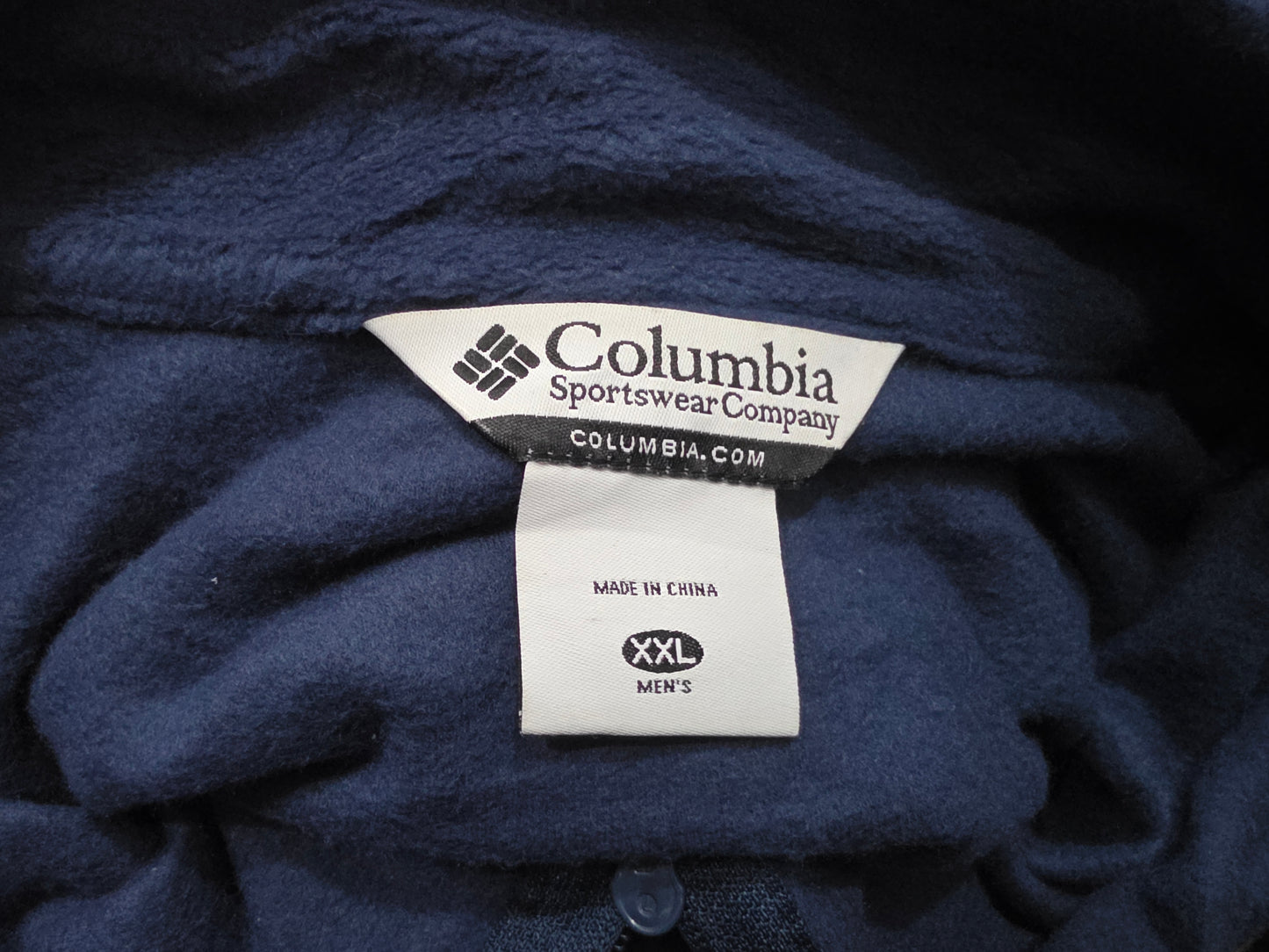 Chamarra Columbia 2xl Azul Polar