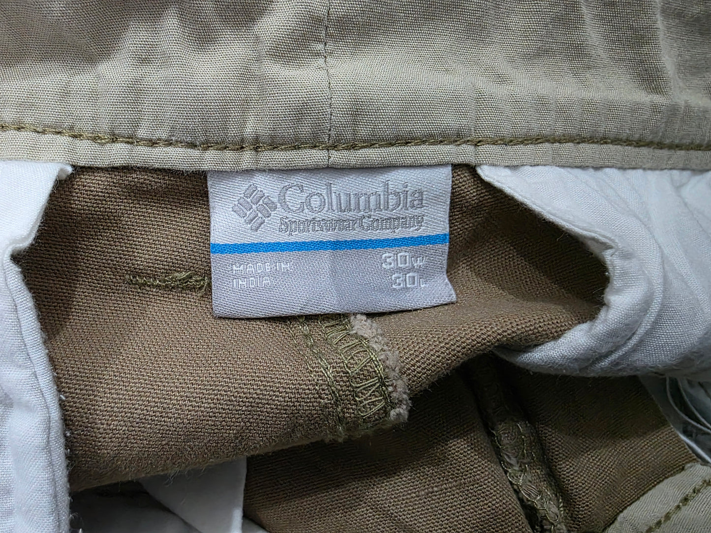 Pantalon Columbia 30x30 Cafe Recto