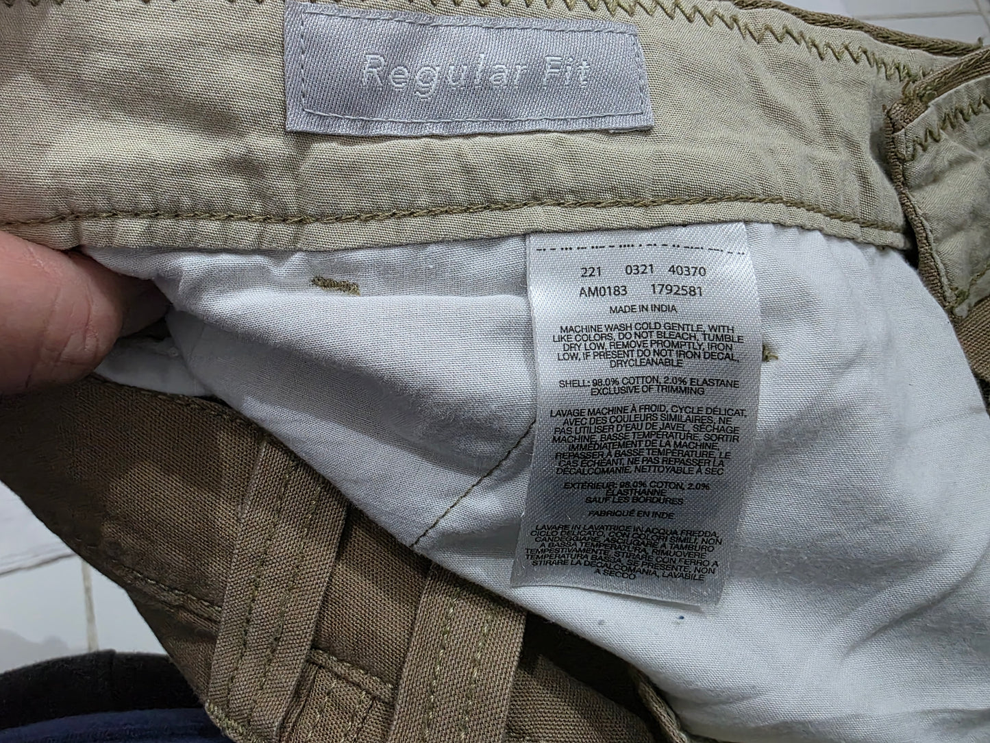 Pantalon Columbia 30x30 Cafe Recto