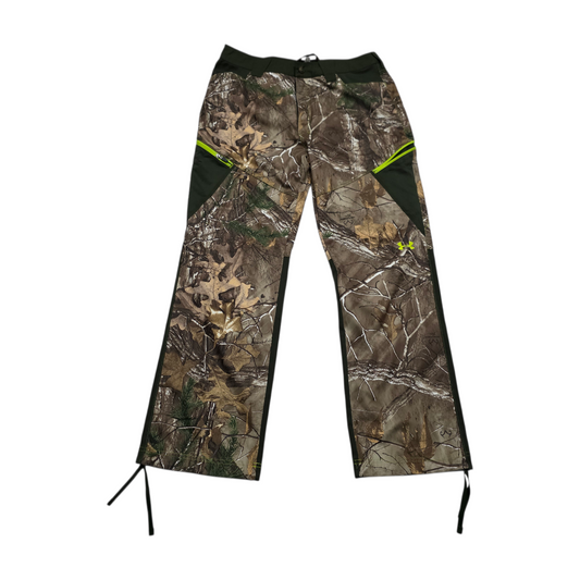 Pantalon Under Armour 36x32 Deportivo Camuflaje Cafe