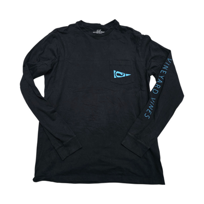 Playera Manga Larga Vineyard Vines Chico S Negro
