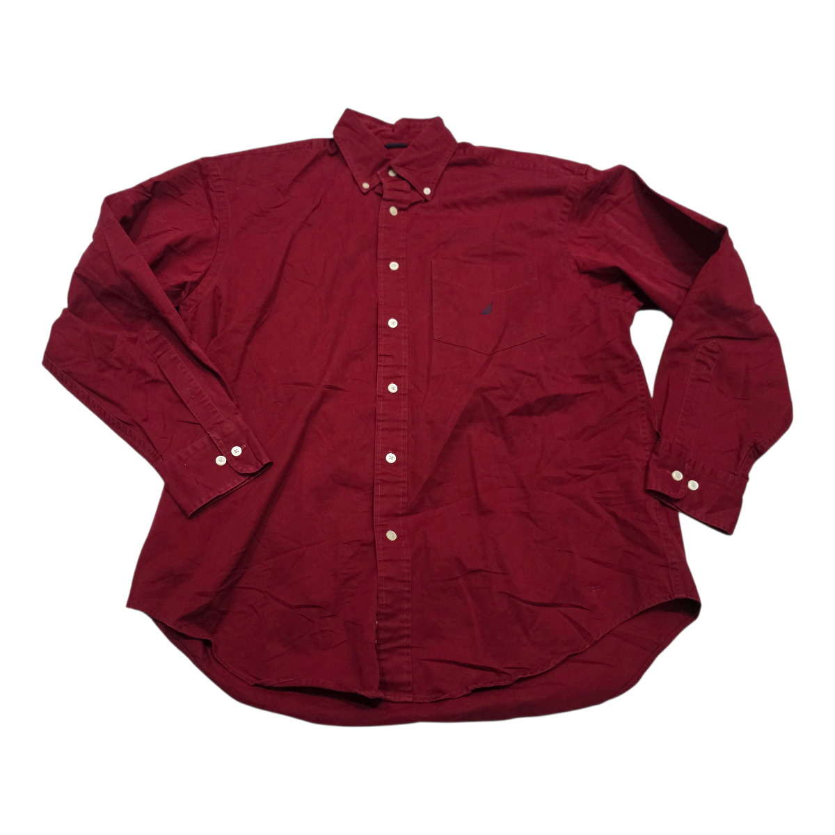 Camisa Nautica Grande L Rojo