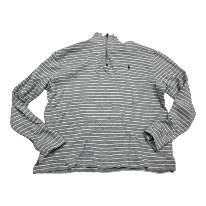 Sueter Ralph Lauren Grande L Gris Lineas