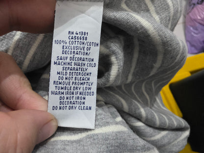 Sueter Ralph Lauren Grande L Gris Lineas