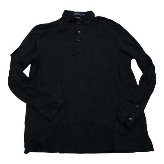 Playera Polo Ralph Lauren Custom Slimfit Negro Xgrande Xl