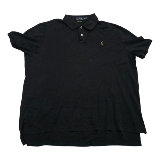 Playera Polo Ralph Lauren 2xl Negro Pima
