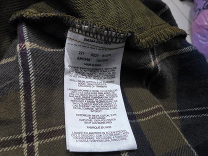 Camisa Columbia 2xl Cuadro Verde Y Gorro
