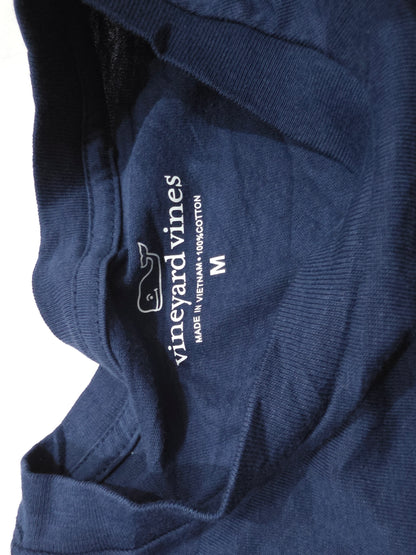 Playera Manga Larga Vineyard Vines M Azul Golf