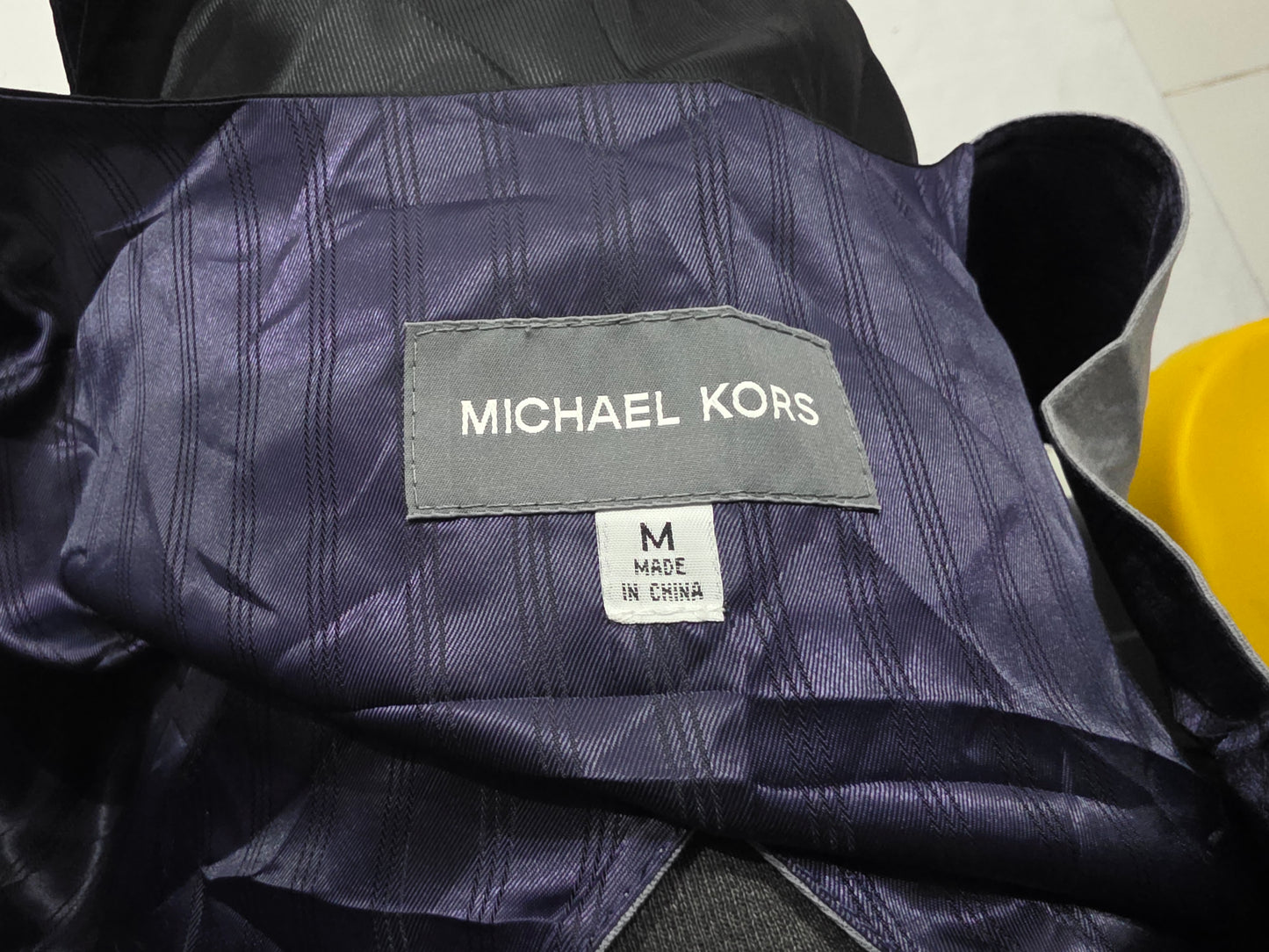 Chaleco Michael Kors Mediana M Formal Gris