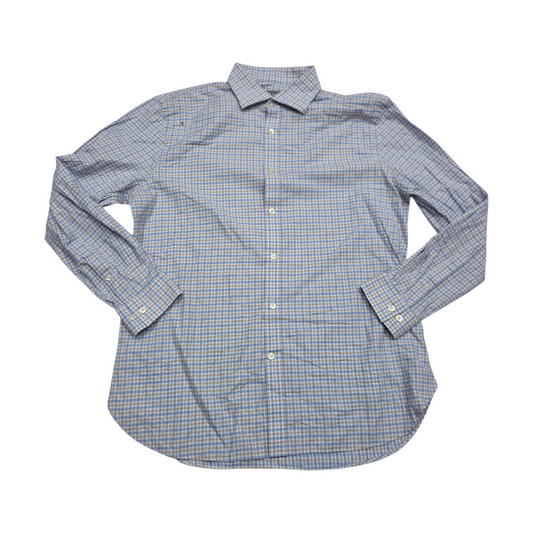 Camisa Michael Kors Grande 16 1/2 32-33 Slimfit Azul