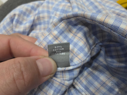 Camisa Michael Kors Grande 16 1/2 32-33 Slimfit Azul