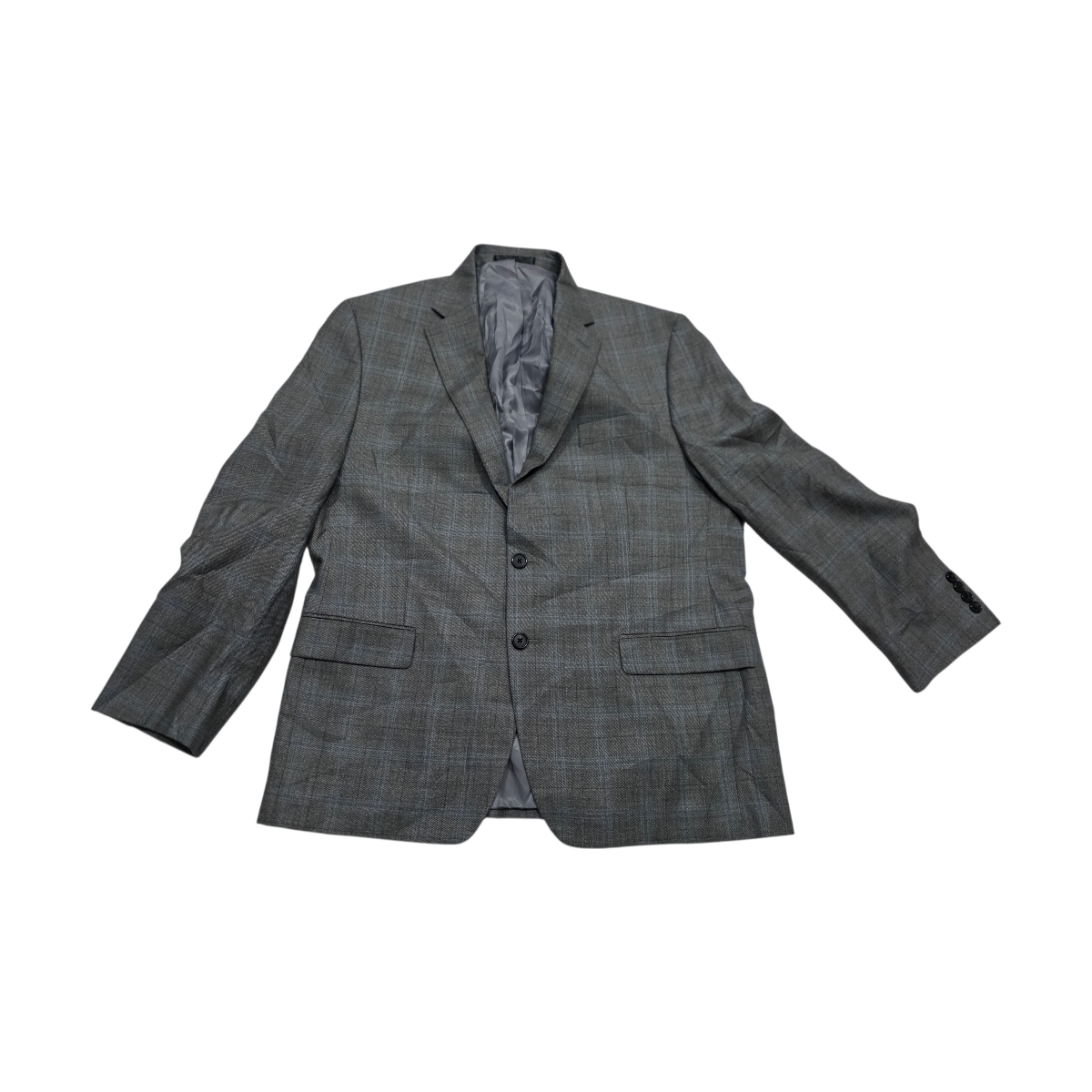 Saco Michael Kors 44s Gris Cuadro Gris Lisa 44s