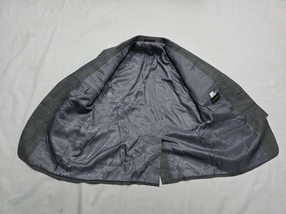 Saco Michael Kors 44s Gris Cuadro Gris Lisa 44s