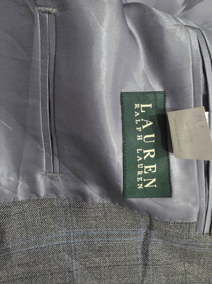 Saco Michael Kors 44s Gris Cuadro Gris Lisa 44s