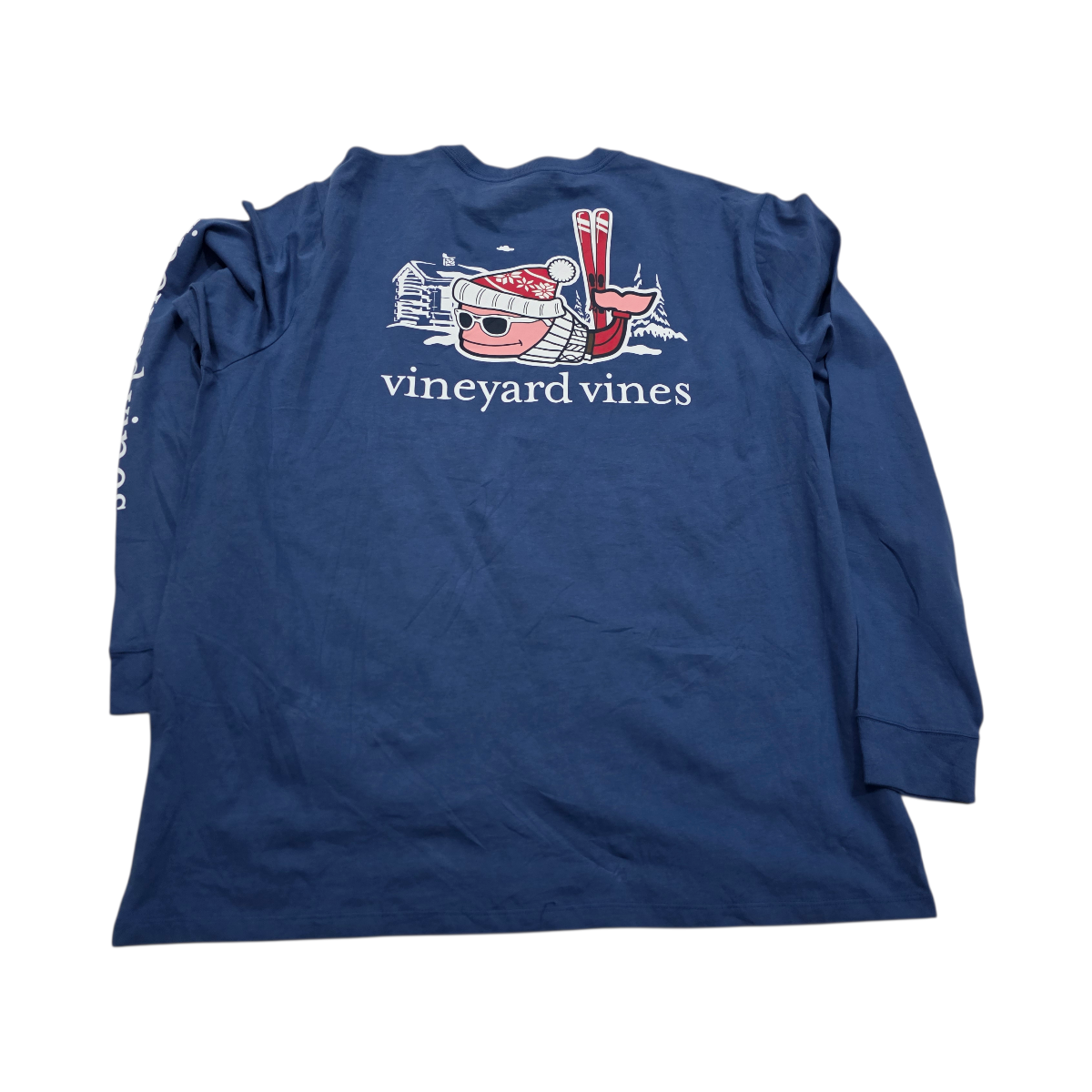 Playera Manga Larga Vineyard Vines Xgrande Xl Azul