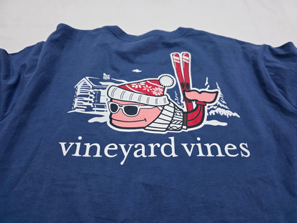 Playera Manga Larga Vineyard Vines Xgrande Xl Azul