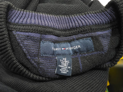 Sueter Tommy Hilfiger Xgrande Xl Negro (Usado)