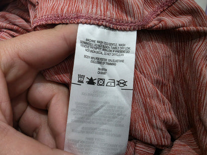 Playera Con Cierre Columbia 2xl Vino