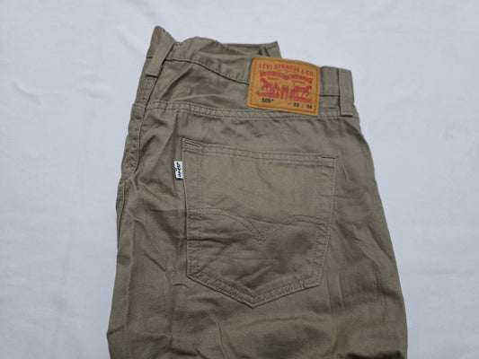 Levis 505 33x34 Cafe Recto