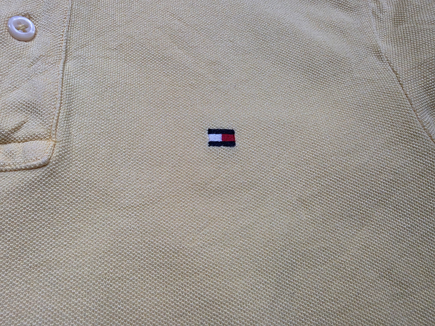 Playera Polo Tommy Hilfiger Xchico Xs Amarillo