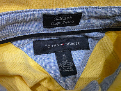Playera Polo Tommy Hilfiger Xchico Xs Amarillo