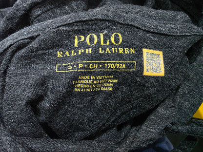 Playera Con Gorro Ralph Lauren Chico S Gris