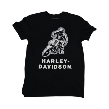 Playera Harley Davidson Mediana M Negro Moto Mediana Negro