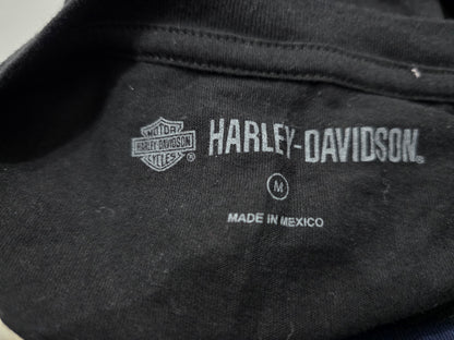 Playera Harley Davidson Mediana M Negro Moto Mediana Negro