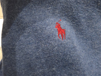 Sueter Ralph Lauren Mediana M Azul Pony Vino