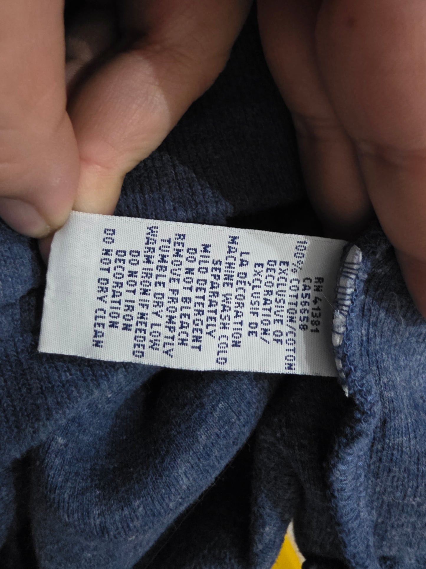 Sueter Ralph Lauren Mediana M Azul Pony Vino
