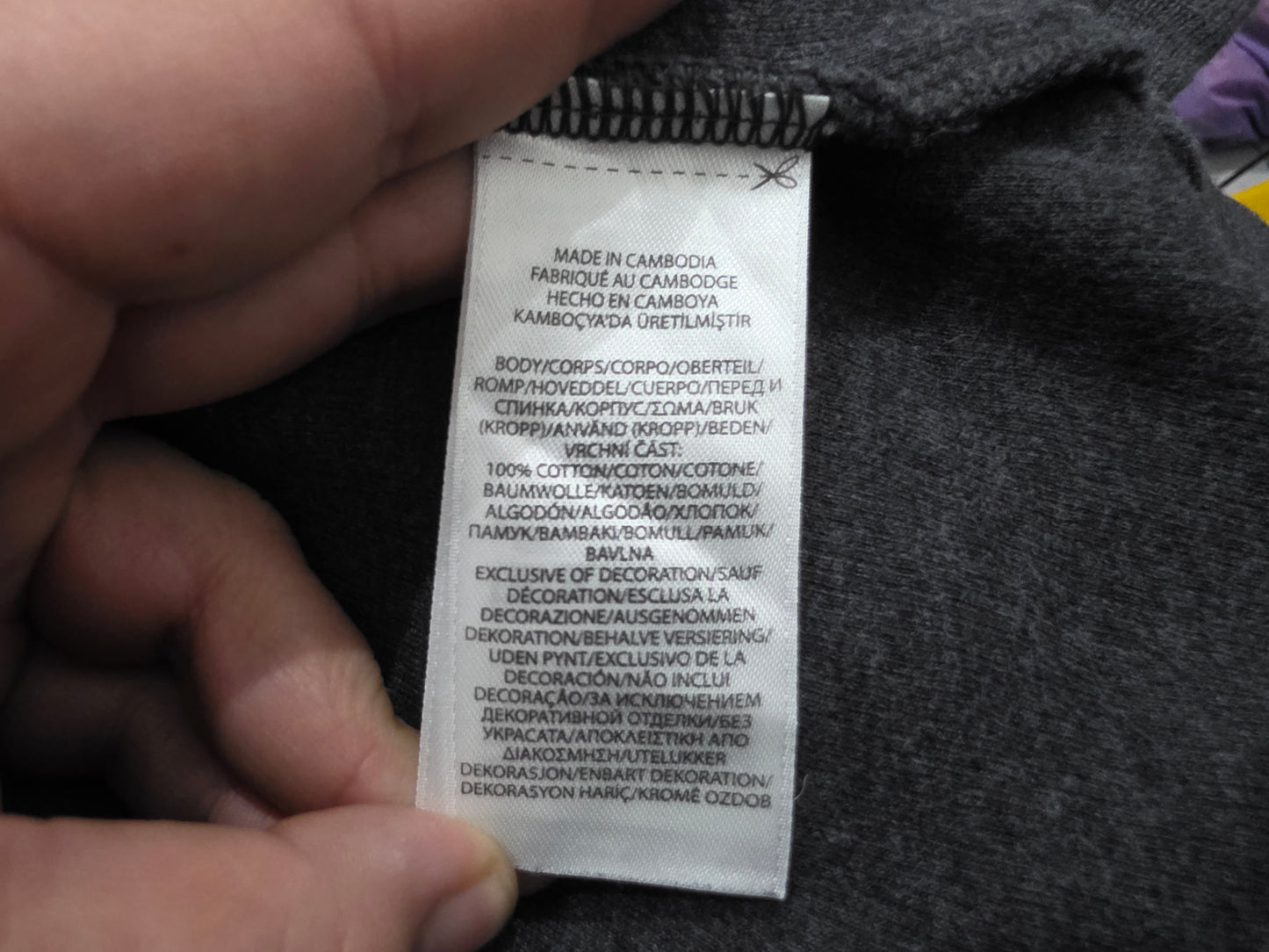 Sueter Ralph Lauren Grande L Gris Pony Colores