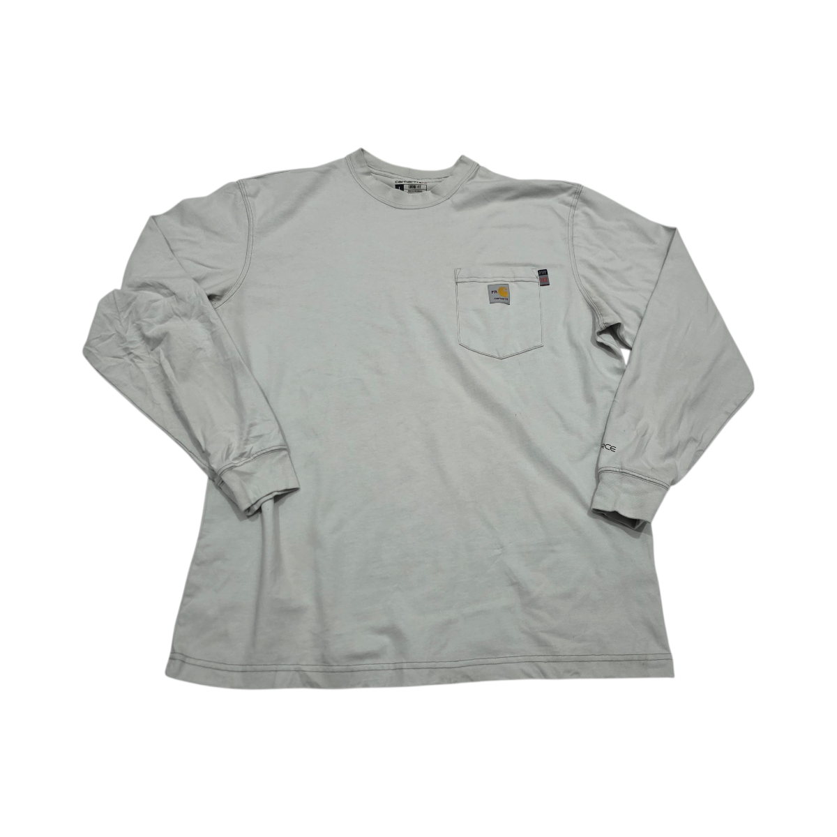 Playera Carhatt Grande L Loose Fit Gris