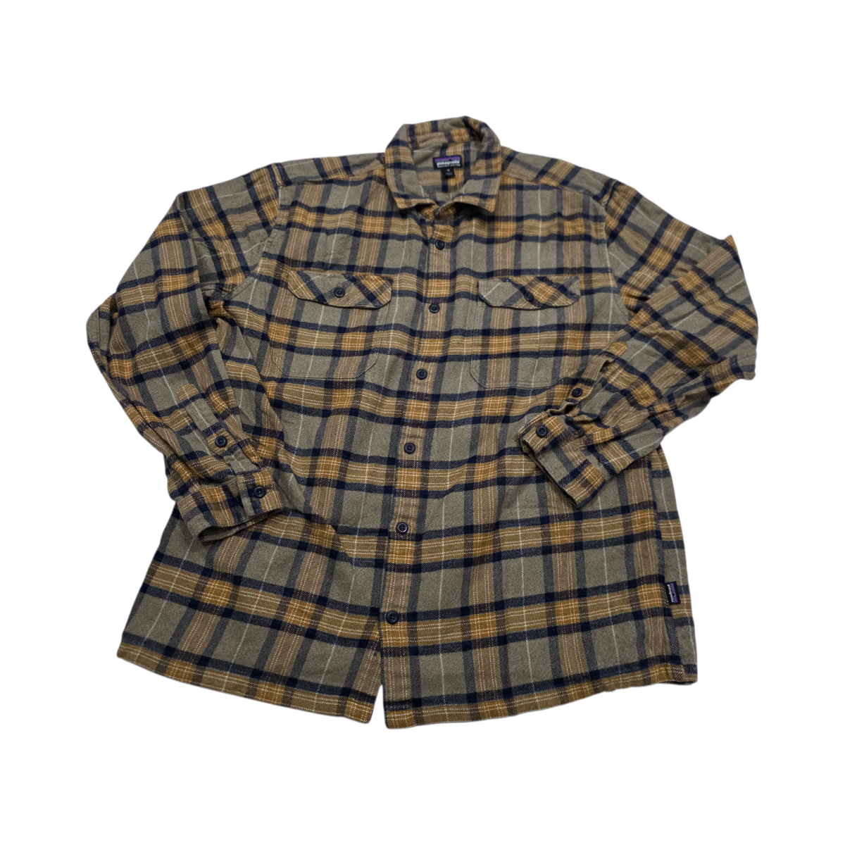 Camisa Patagonia Xgrande Xl Cuadro Cafe