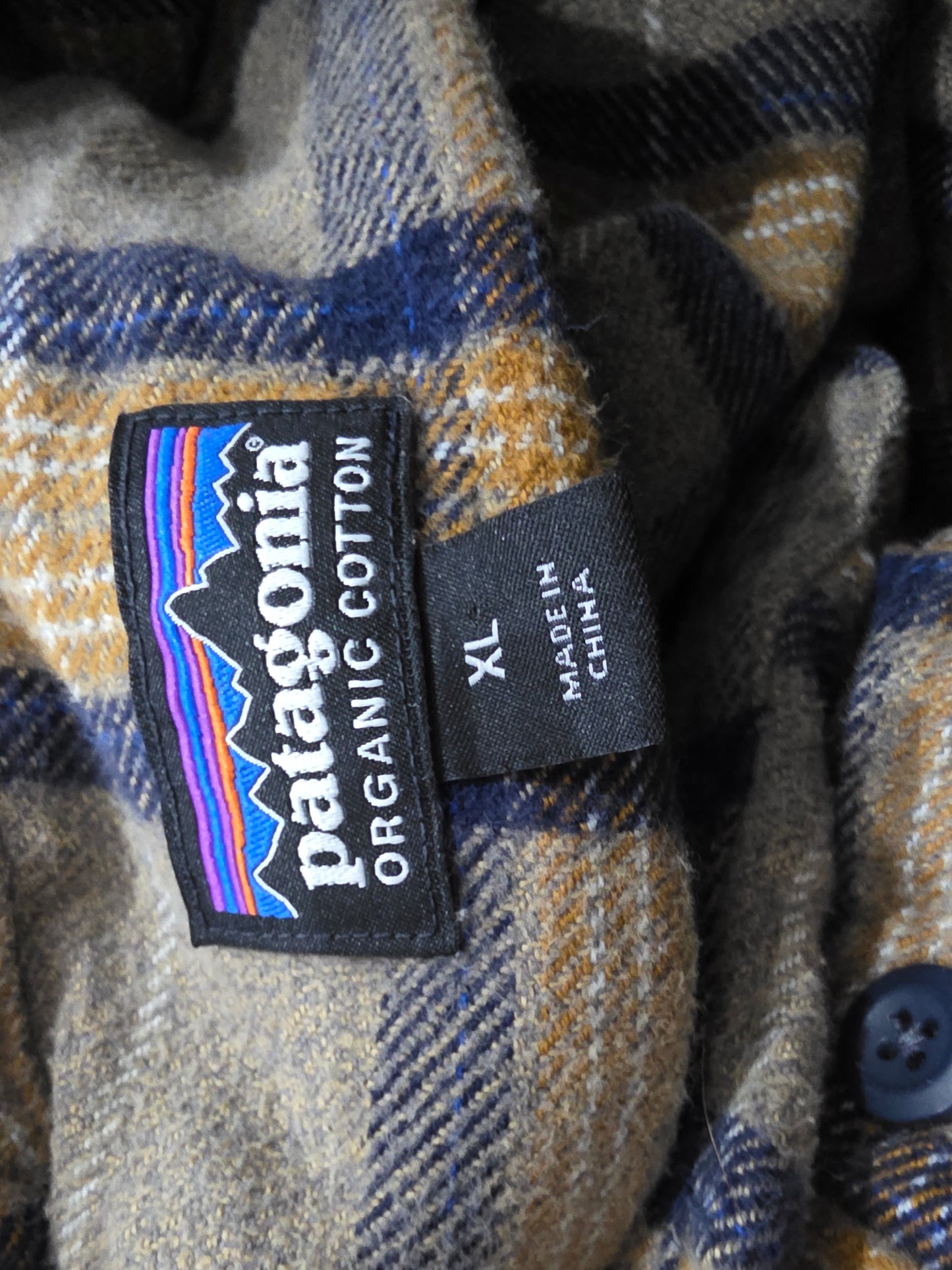 Camisa Patagonia Xgrande Xl Cuadro Cafe