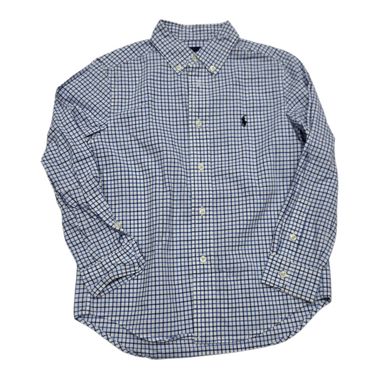 Camisa Ralph Lauren Niño 6 Años Cuadro Azul