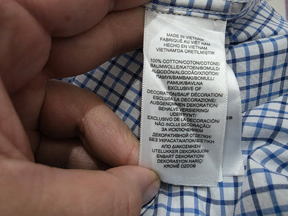 Camisa Ralph Lauren Niño 6 Años Cuadro Azul