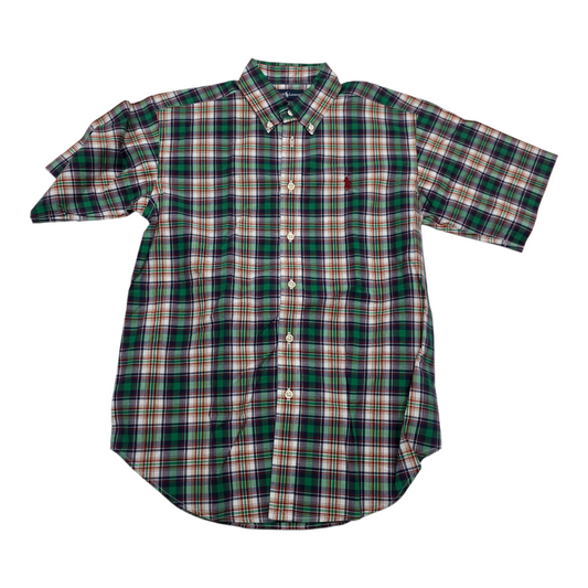Camisa Ralph Lauren Adolescente Mediana 12-14 Años Verde