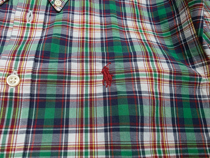 Camisa Ralph Lauren Adolescente Mediana 12-14 Años Verde