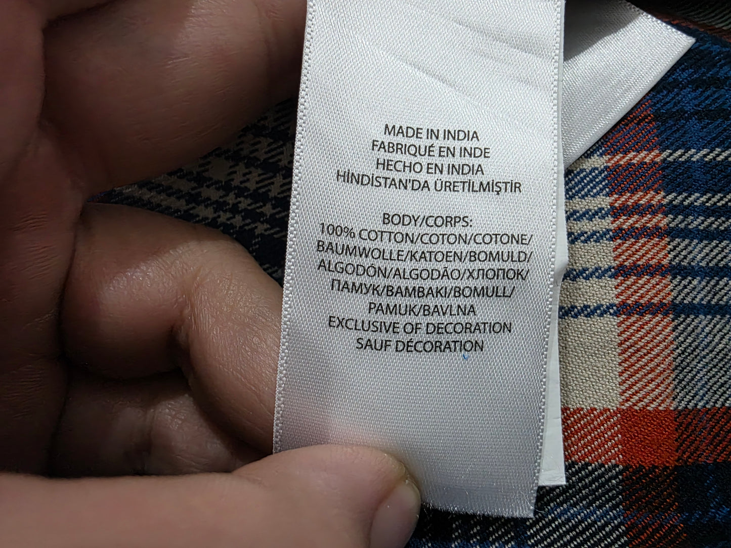 Camisa Ralph Lauren Adolescente L 14-16 Azul Franela