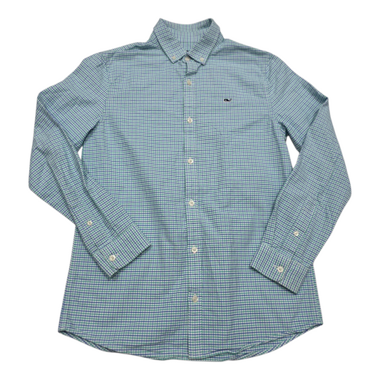 Camisa Vineyard Vines Adolescente 16 Azul
