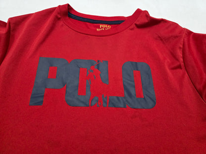 Playera Ralph Lauren Adolescente L 15-16 Rojo