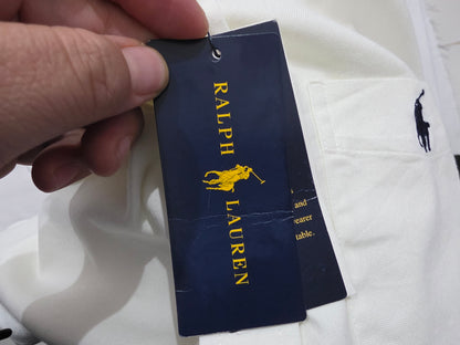 Camisa Manga Corta Ralph Lauren Adolescente Xl 18-20 Blanca