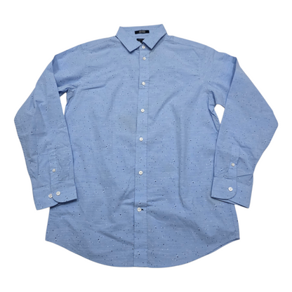 Camisa Tommy Hilfiger Adolescente 18 Azul Puntos