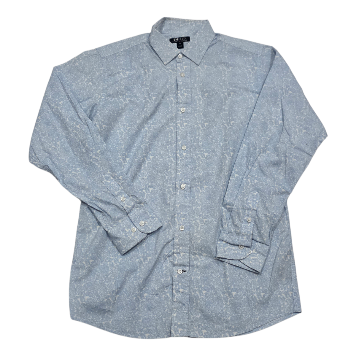 Camisa Tommy Hilfiger Adolescente 18 Blanca Azul