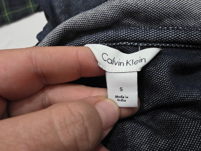 Sueter Delgado Calvin Klein Chico S Azul
