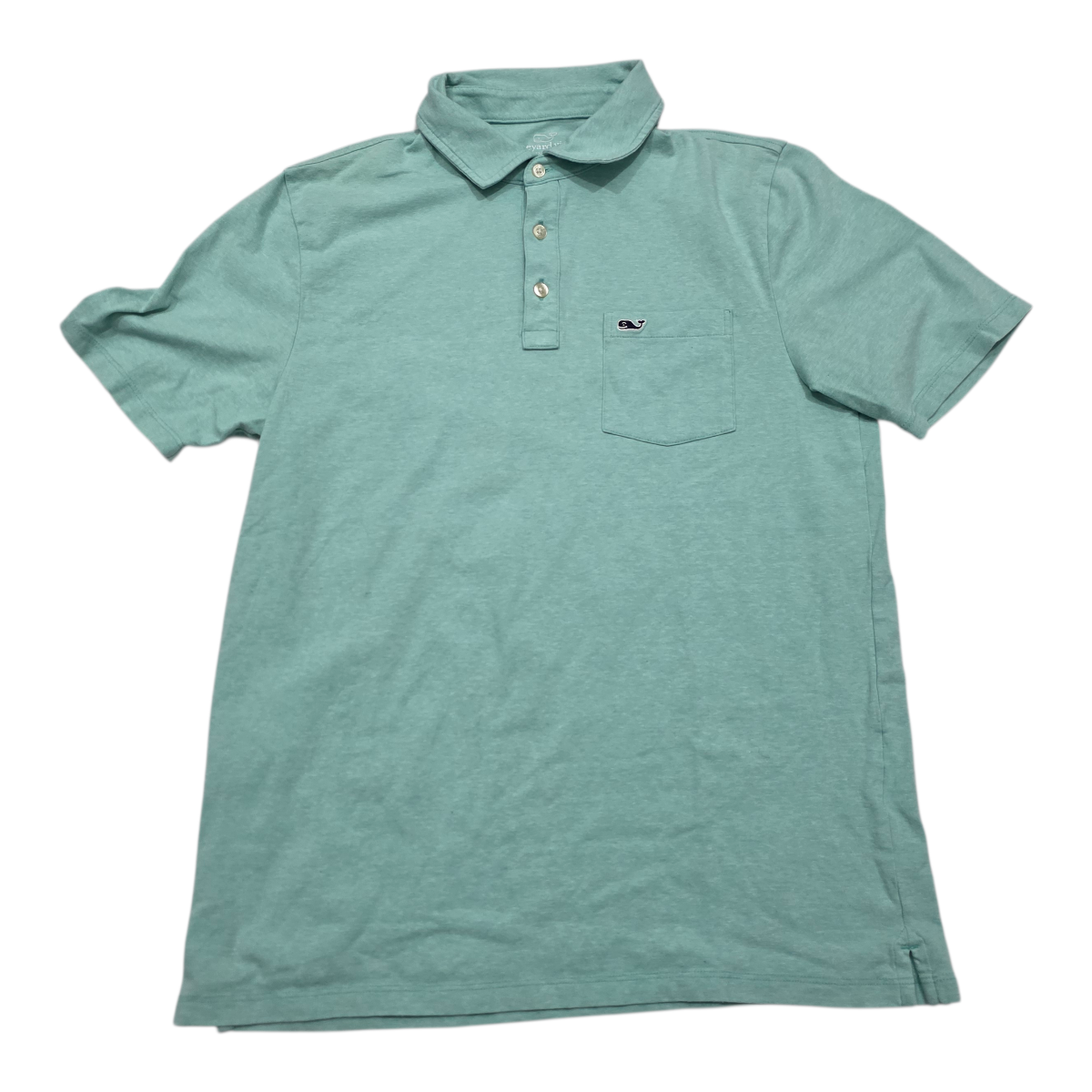 Playera Polo Ralph Lauren Chico S Azul Agua