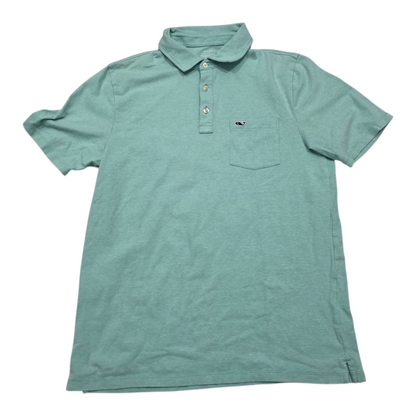 Playera Polo Ralph Lauren Chico S Azul Agua