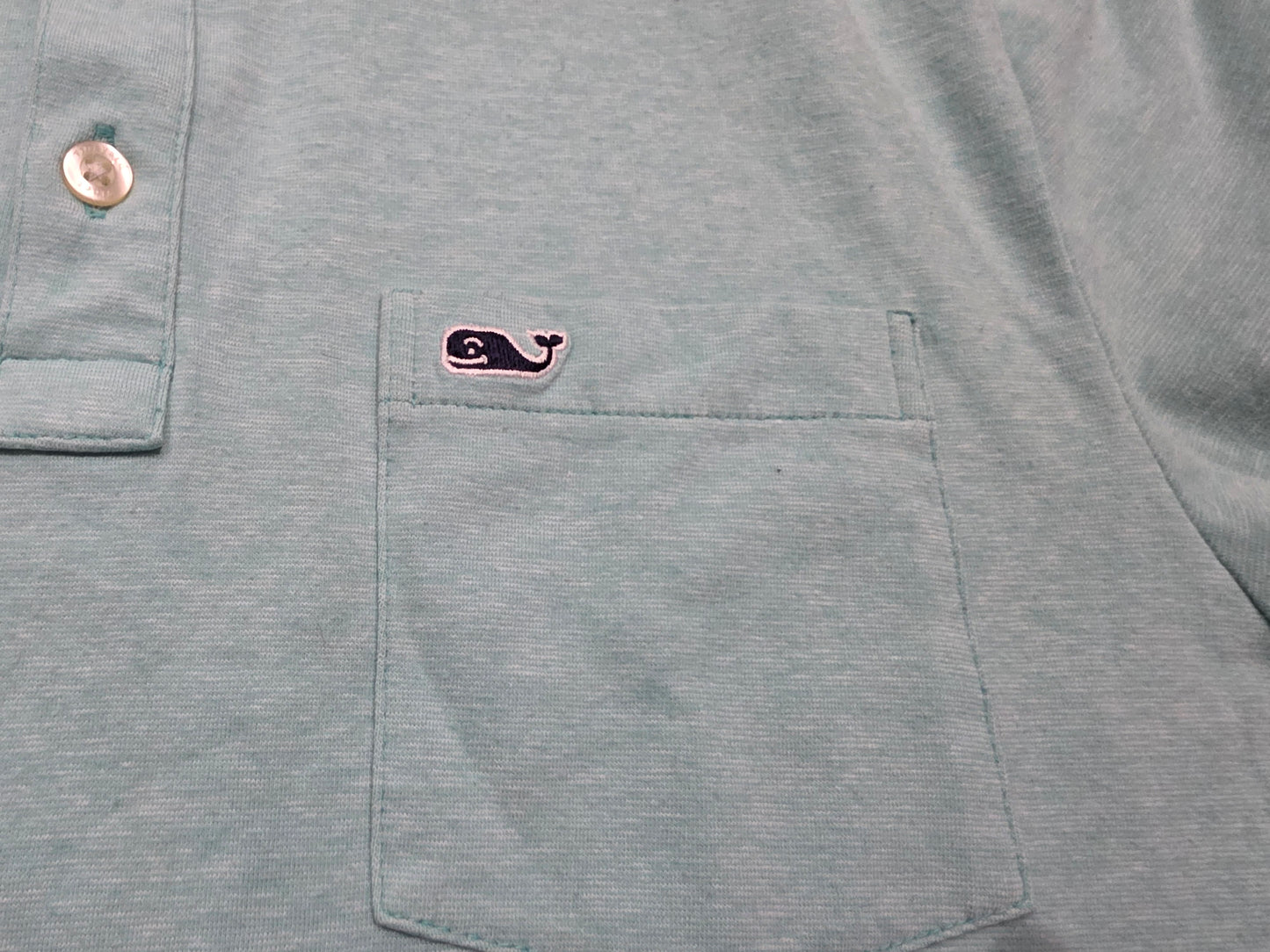 Playera Polo Ralph Lauren Chico S Azul Agua