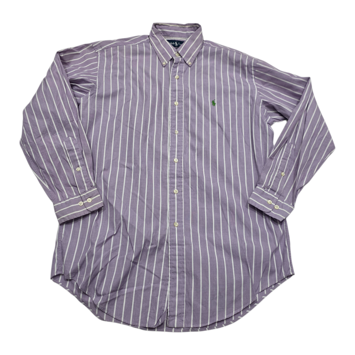 Camisa Ralph Lauren Mediana 15 1/2 Classic Fit Lila