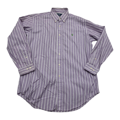 Camisa Ralph Lauren Mediana 15 1/2 Classic Fit Lila
